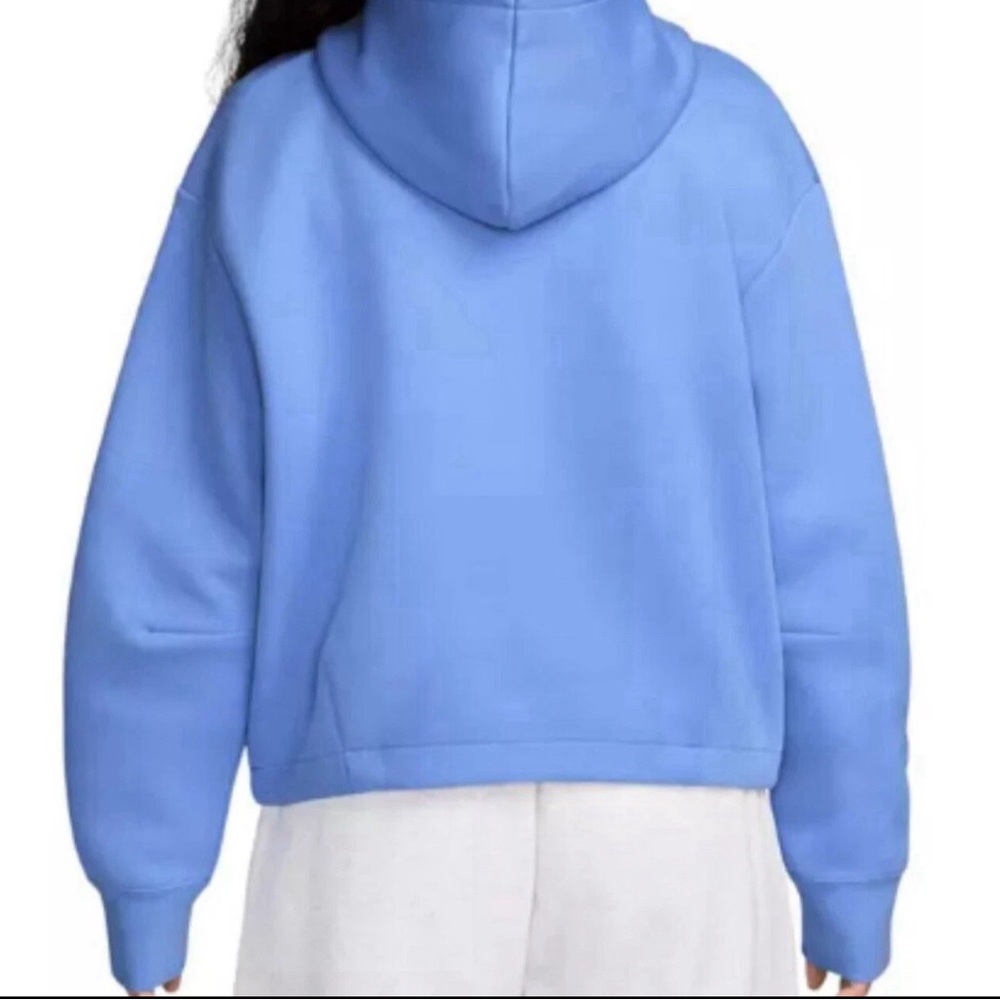 NWT Nike Women's Sportswear Tech Fleece Oversized Hoodie Royal Pulse- X-Small XS - Picture 2 of 4